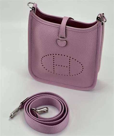 hermes evelyne mini|hermes mini evelyne strap length.